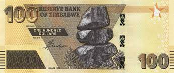 zimbabwe introduces a new 100 banknote