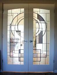 Stained Glass In French Doors Doors