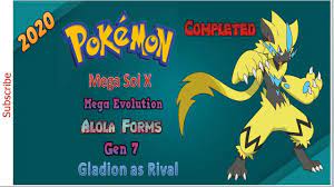 Completed]New GBA ROM 2020 Pokemon Mega Sol X Gen 7, Alolan Forms, Glad...  | Pokemon, Mega evolution, Mega evolution pokemon