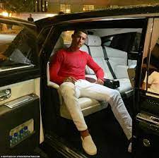 Top 15 footballers cars 2016 hd including ronaldo, iniesta and more! Cristiano Ronaldo Buys World S Most Expensive Car A 9 5million Bugatti La Voiture Noire Daily Mail Online
