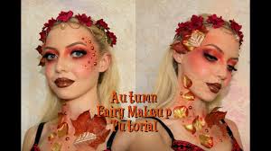 autumn fairy halloween makeup