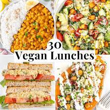 30 vegan lunch ideas to e up your