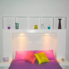 I really have used this as more of a room divider in the past since i live in a studio apartment. Diy Headboard With Built In Lights With A Blast