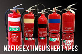 fire extinguisher types nz fire