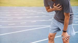chest pain while running
