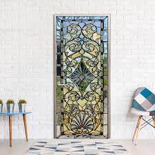 Stained Glass Door Window Mural Door