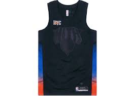 The new york knickerbockers, more commonly referred to as the new york knicks, are an american professional basketball team based in the new york city borough of manhattan. Kith Nike For New York Knicks Swingman Jersey Black Fw20
