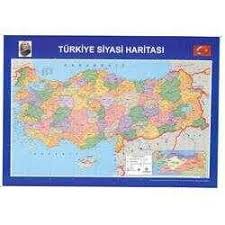 .yol haritası, karayolları haritası, road map of turkey, türkiye uydu haritası, türkiye i̇ller haritası, türkiye şehirler haritası, turkey city map. Bakis Cift Tarafli Turkiye Haritasi 50x70 Cm Kirtasiye Dunyasi