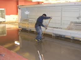 best self leveling concrete used to