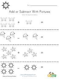 Summer Addition And Subtraction With