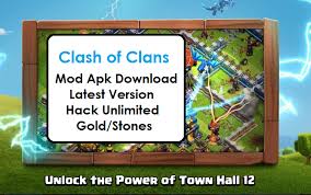 Here you will get unlimited gold, unlimited elixir & unlimited gems. Coc Clash Of Clans Apk Download Latest Version Hack Gold Stones Mod