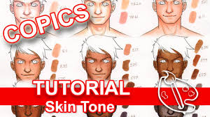 Tutorial Copic Marker Skin Tutorial 9 Ways