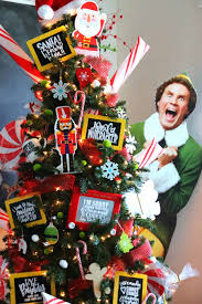 buddy the elf themed tree a and
