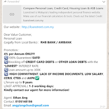 Compare the cheapest home loans from over 18 banks in malaysia. Beware M Sians Scammers Pretending To Be From Loanstreet Offering Easy Funds