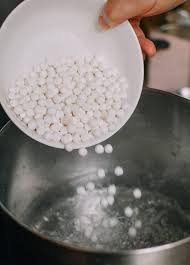 how to cook tapioca pearls with step