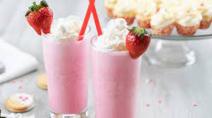 strawberry ice cream milkshake mama