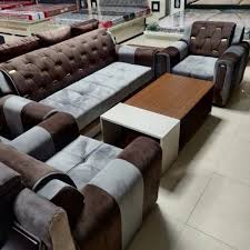5 Seater Wooden Sofa Set At Rs 12500