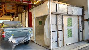 building a paint booth in my garage
