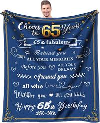 60th birthday gift for men blanket
