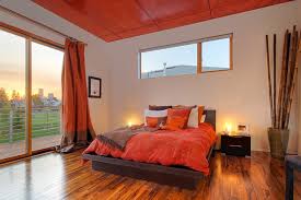 Orange Bedrooms