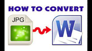 A free online file converter that converts from pdf to microsoft word. How To Convert Jpg Files To Word Jpg To Word Converter