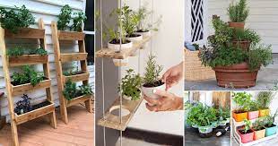 Diy Porch Herb Garden Ideas