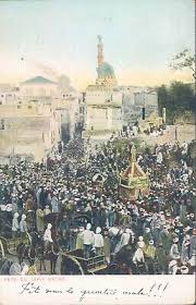 egypt cairo sacred carpet feast 1907 pc