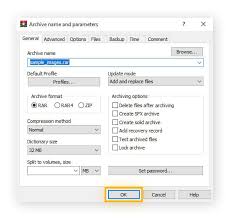 how to open extract rar files on a pc