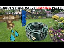 How To Fix A Hose Spigot Leaking Water