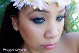 hawaiian inspired makeup