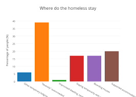 Where Do The Homeless Stay Bar Chart Made By Evolvehousing