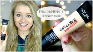 review l oreal infallible 24hr matte