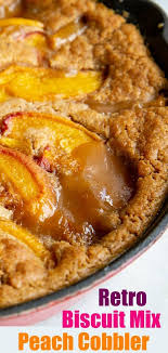 bisquick peach cobbler recipe the