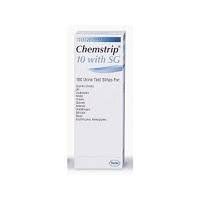 Chemstrip 10 Sg Urine Test Strips 100 Pk