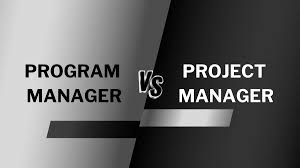 program manager and project manager
