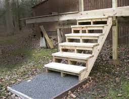 This causes a cantilever effect, where people's. Building And Installing Deck Stairs Jlc Online