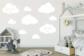 Vinyl Wall Art Stickers Bedroom Clouds