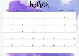 Get March 2019 Editable Calendar Template April 2019 Calendar