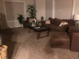Dark Brown Carpet And Sofa