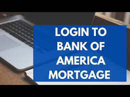 bank of america morte login how to
