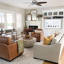 leather accent chairs for living room