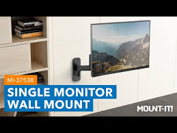 Single Monitor Wall Mount