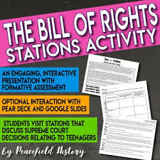 The Bill Of Rights Supreme Court Stations Gallery Walk Interactive