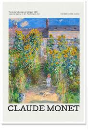 The Artist Garden At Vetheuil By Monet