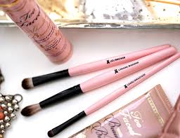 too faced shadow brushes essential