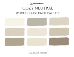 Cozy Neutral Paint Palette Benjamin