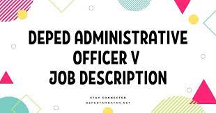 deped administrative officer v job
