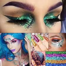 body glitter makeup set 2pcs mermaid