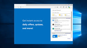 You can earn bing reward points if you use microsoft edge and other tasks such as taking surveys, completing quizzes, checking emails and many others. Microsoft Releases A New Rewards Extension For Edge Mspoweruser