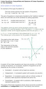 Mte 5 Linear Equations Inequalities